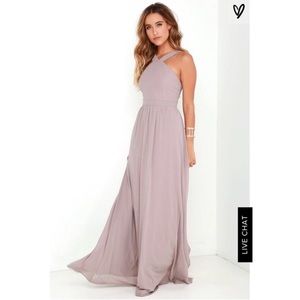 Taupe Lulu’s Maxi dress